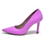 Scarpin Feminino Salto Alto Via Marte 2113301 Violeta 1600