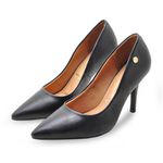 Scarpin Feminino Vizzano Salto Alto 1841101 Preto 1292