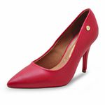 Scarpin Casual Feminino Salto Alto Vizzano 1841101 Vermelho 1694