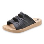 Chinelo Slide Feminino Preto Zaxy 1807