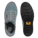 Tênis Adventure Survivor Bell-Boots em Couro - 850 - cinza - 732
