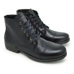 Bota Masculina em Couro Laroche 02815-2228 Preto 340