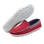 Mocassim Masculino Sapato de Franca 1600 vermelho 310