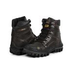 Bota Adventure Couro Látega Bico Diamante Trekking Stop Boots R34 Café 800