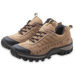 Tênis Adventure Couro Stronge Front Trekking Stop Boots R40 Marfim 789