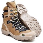 BOTA COTURNO STOP BOOTS - R47 - MARFIM NUDE - 1088