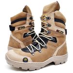 BOTA COTURNO STOP BOOTS - R47 - MARFIM NUDE - 1088