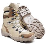 BOTA COTURNO STOP BOOTS - R47 - NUDE MARFIM - 1090