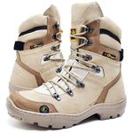 BOTA COTURNO STOP BOOTS - R47 - NUDE MARFIM - 1090