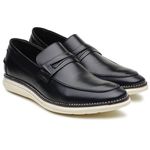 Mocassim Masculino Casual Couro 10072 Preto 2105