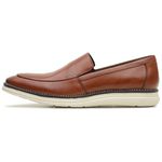 Sapato Mocassim Casual Slip On Couro 18854 Caramelo 2112