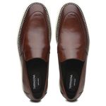 Sapato Masculino Casual Slip On Couro 18854 Mouro 2122