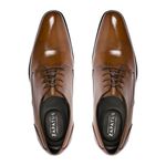 Sapato Social Masculino Derby Couro 32207 Wisky 2124