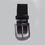 Cinto Correia Masculino Casual 40mm Cor Preto Elegante Resistente 3006
