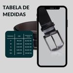 Cinto Correia Masculino Casual 40mm Cor Preto Elegante Resistente 3006