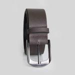 Cinto Correia Masculino Casual 40mm Cor Café Elegante Resistente 3007
