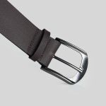 Cinto Correia Masculino Casual 40mm Cor Café Elegante Resistente 3007