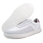 Combo 2 Tênis Masculino Em Couro R162 Zarato Off White 2373