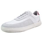 Combo 2 Tenis Em Couro Skeeter White Cafe 2200