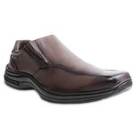 Sapato Couro Conforto Masculino 451 Zarato Capuccino 2313