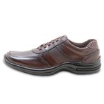 Sapato Masculino Ultra Conforto em Couro Z01 Zarato Café 2325