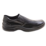 Sapato Masculino Em Couro Ultra Conforto Zarato Z02 Preto 2327