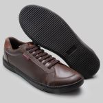 Sapatênis Masculino Casual Tênis Conforto Café Social Macio 2329