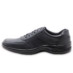 Sapato Masculino Couro Conforto Z03 Zarato Preto 2352