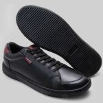 Sapatênis Masculino Casual Tênis Conforto Preto Social Macio 2377