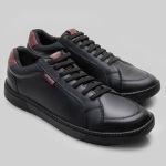 Sapatênis Masculino Casual Tênis Conforto Preto Social Macio 2377