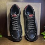 Sapatênis Masculino Casual Tênis Conforto Preto Social Macio 2377