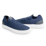 Tênis Masculino Confortável em Knit 017 Marinho 2410