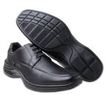 Sapato ConfortoMax Z04 Calce Fácil e Confortável Preto 2423