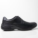 Sapato ConfortoMax Z04 Calce Fácil e Confortável Preto 2423