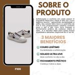 Sapatênis Tênis Masculino Casual Em Couro Legitimo Sola Leve 2929