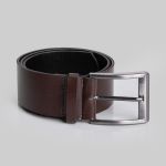 Cinto Correia Masculino Casual 40mm Cor Café Elegante Resistente 3007