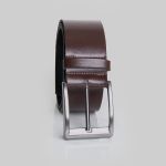 Cinto Correia Masculino Casual 40mm Cor Café Elegante Resistente 3007