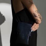 Bolsa RetrÔ - TROPICAL - Azul Marinho