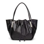 Bolsa RetrÔ - Preto e Off White - MOVIMENTO