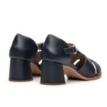 Sandália Peep Toe - Azul Marinho - ELO