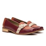 Sapato Mocassim - Chilli, Telha e Off White - DESTINO