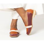 Sapato Mocassim - Chilli, Telha e Off White - DESTINO