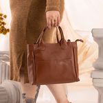 Bolsa RetrÔ - LAJEADO - Chocolate