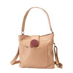 Bolsa RetrÔ - Nude e Chilli - VERBENA 