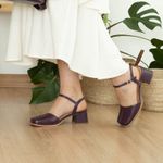 Sapato Boneca - Ameixa - PERMITIR