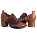 Sapato Boneca CITRINO - Chocolate e Madeira - 400.39