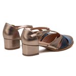 Sapato Boneca - Metalic, Azul Hortência e Azul Marinho - AURA