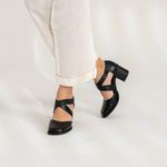 Sapato Boneca - MILÃO - Preto - 400.03