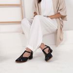 Sapato Feminino Boneca BROMÉLIA - Preto