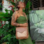 Bolsa RetrÔ - Chocolate e Bali - ANCESTRAL